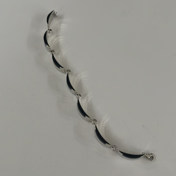 Sterling silver fine jewelry bracelet - Picture 3 of 7